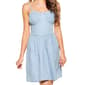 Juniors No Comment Denim A-Line Dress - image 3