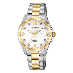 Womens Citizen(R) Quartz Two-Tone Watch - EU6084-57A