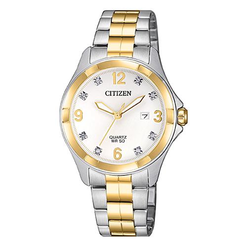 Womens Citizen(R) Quartz Two-Tone Watch - EU6084-57A