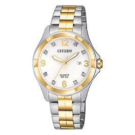 Womens Citizen&#40;R&#41; Quartz Two-Tone Watch - EU6084-57A
