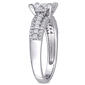 Diamond Classics&#8482; 10kt. White Gold 1ct. Diamond Princess-Cut Set - image 4