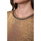 Womens DKNY Cap Sleeve Blouse with Chain Detail - image 4
