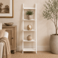 9th & Pike® Traditional White Wood Shelving Unit - image 2