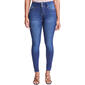 Womens Royalty Hide Your Muffin 3 Button Contour Skinny Jeans - image 1