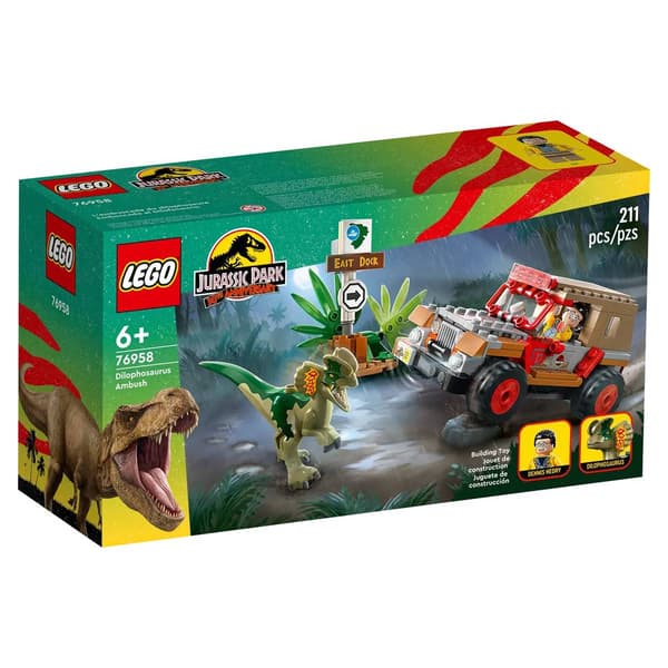 LEGO&#40;R&#41; Jurassic World Dilophosaurus Ambush - image 