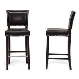 Baxton Studio Aries 2pc. Bar Stool Set