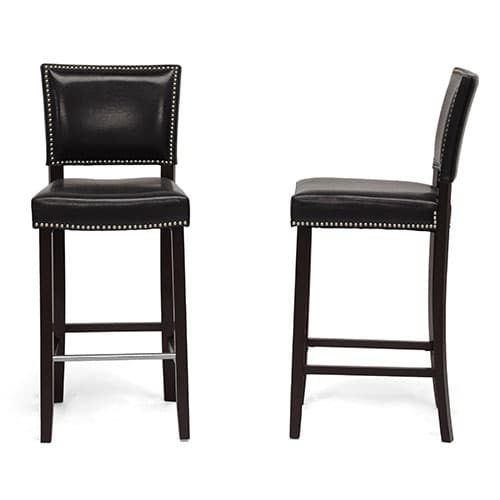 Baxton Studio Aries 2pc. Bar Stool Set - image 