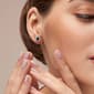 Sophia B 2 1/5ctw. Black & White Oval Diamond Stud Earrings - image 4
