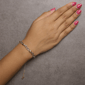 Haus of Brilliance 1/10ctw. Diamond Wave & Hearts Bolo Bracelet - image 4