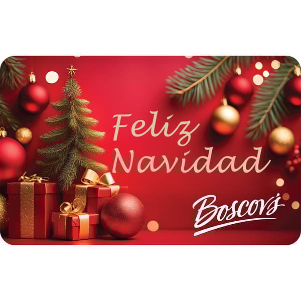 Boscov''s Feliz Navidad Gift Card - image 