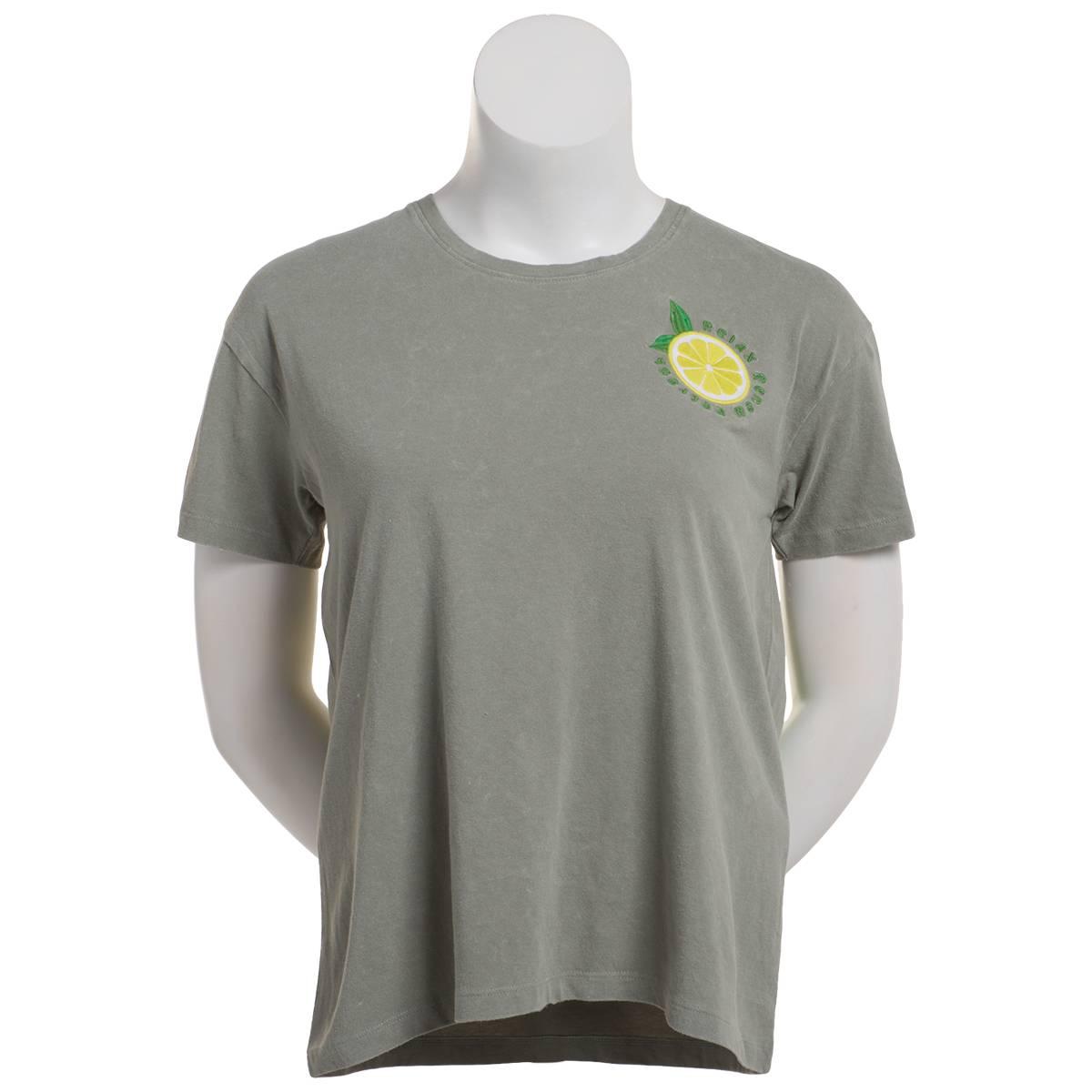 Juniors Attitude Not Included Refresh Your Mind Boyfriend Tee