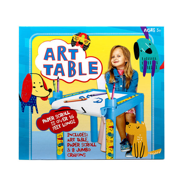 GENER8 Plastic Coloring Table with Roll Paper - image 
