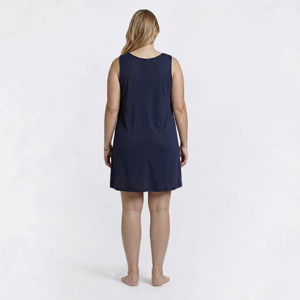 Plus Size J Valdi Bondi Ring Tank Swim Cover Up Dress