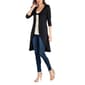 Women 24/7 Comfort Apparel Fabric Twist Closed Front Cardigan - image 3
