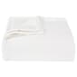 Vera Wang Waffle Weave White Blanket - image 1