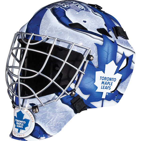 Franklin GFM 1500 NHL Maple Leafs Goalie Face Mask - image 