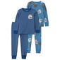 Toddler Boy Carter''s(R) 4pc. Milk & Cookies Sung Fit Pajama Set - image 1
