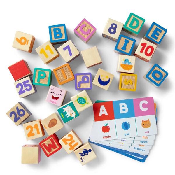 Melissa & Doug&#40;R&#41; Ms. Rachel Blocks & Activity Cards - image 