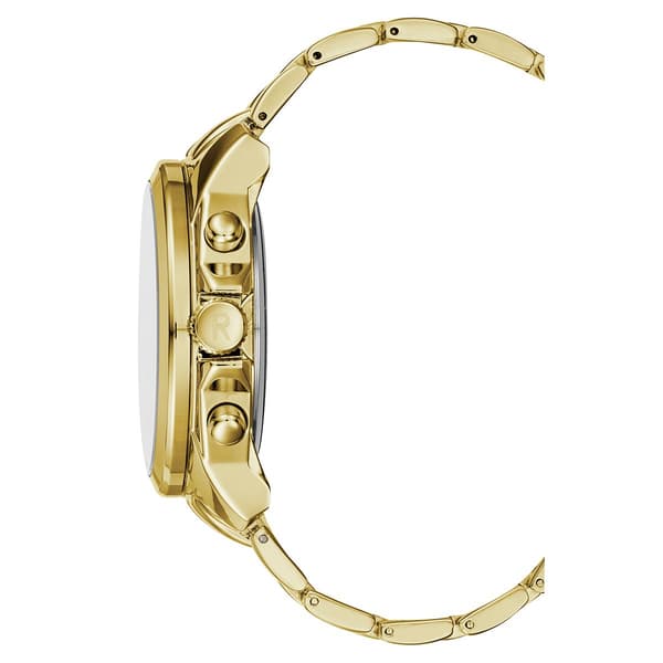 Mens Kenneth Cole&#174; Reaction&#8482; Gold Bracelet Watch - RK50707001