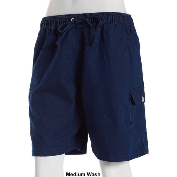 Womens Hasting & Smith Denim Cargo Shorts