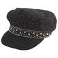 Womens Steve Madden Embellished Tweed Baker Boy Hat - image 1
