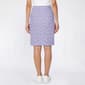 Womens Napa Valley Ditsy Floral Super Stretch Split Hem Skort - image 2