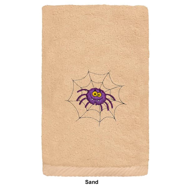 Linum Home Textiles Embroidered Spider Hand Towel