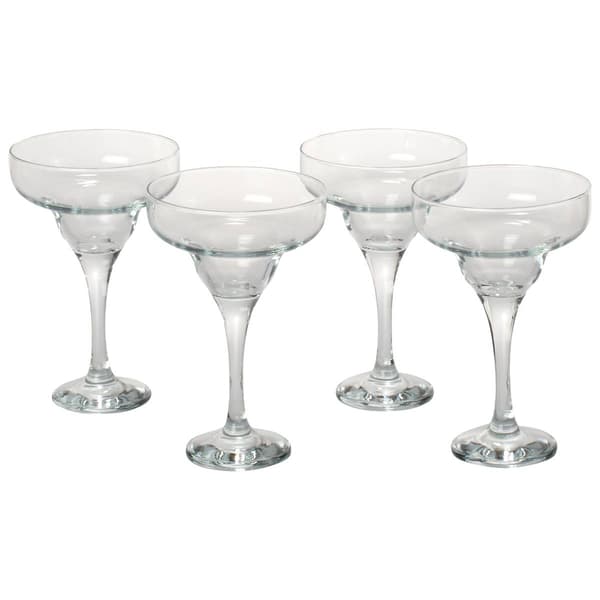 Home Essentials Set of 4 10oz. Margarita Glasses - image 
