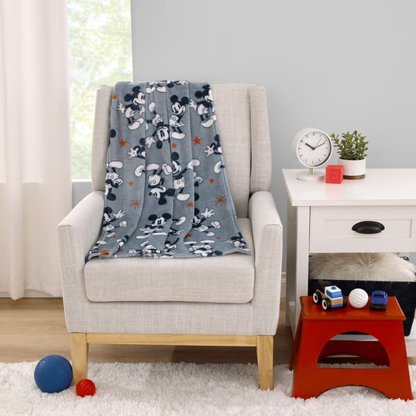 Disney Mickey Mouse Stars Baby Blanket