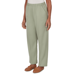 Womens Alfred Dunner Indigo Girls Twill Pants - Short Length