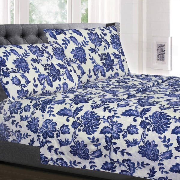 Sweet Home Collection 4pc. Tuscany Microfiber Sheet Set - image 