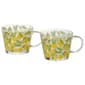 Fresh Picks Set of 2 Lemons 13oz. Coffee Mugs - image 1