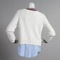 Womens Tommy Hilfiger Sport Solid 2Fer Cricket Sweater - image 2