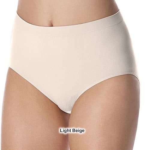 Bali Comfort Revolution Seamless Brief Nude Damask 6/7 Women's 