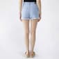 Juniors Gogo Jeans High Rise Side Embroidered Shorts- Light Wash - image 2