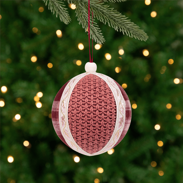 Northlight 4ct. Plaid & Knitted Christmas Ball Ornaments