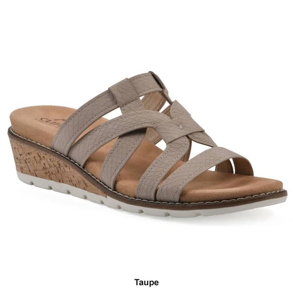 Womens Cliffs by White Mountain Tinisha Wedge Sandals