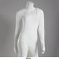 Womens Self Esteem Long Sleeve Solid Square Neck Bodysuit - image 5