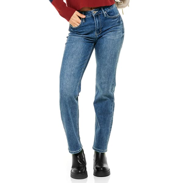 Juniors California Vintage Gretchen Straight Leg Jeans