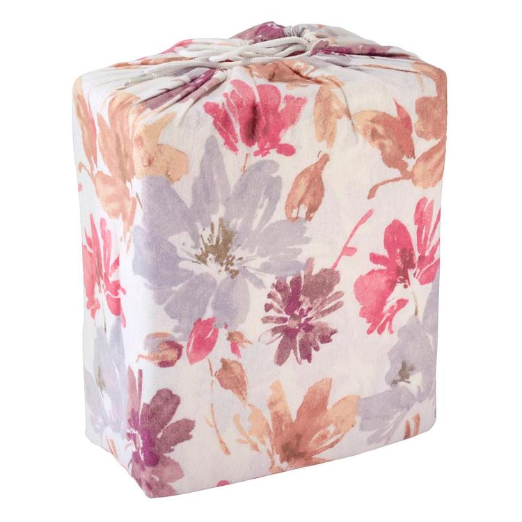 Avanti Wildflowers Flannel Sheet Set