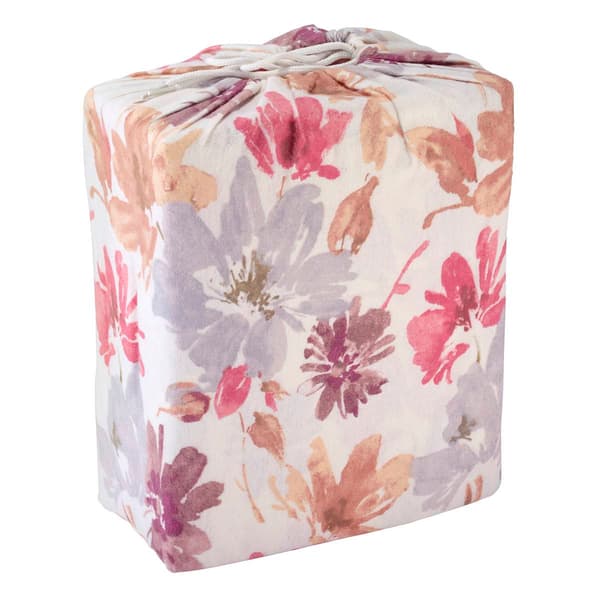 Avanti Wildflowers Flannel Sheet Set