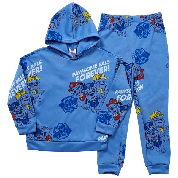 Boys &#40;4-7&#41; Nickelodeon Paw Patrol Fleece Hoodie & Joggers Set - image 