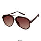 Womens Details Brixton Plastic Metal Aviator Sunglasses - image 2