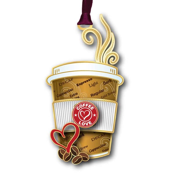 Beacon Design Coffee To Go Ornament - image 
