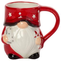 Christmas Gnome Stoneware Mug