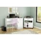 South Shore Axess Printer Cart on Wheels - White - image 4