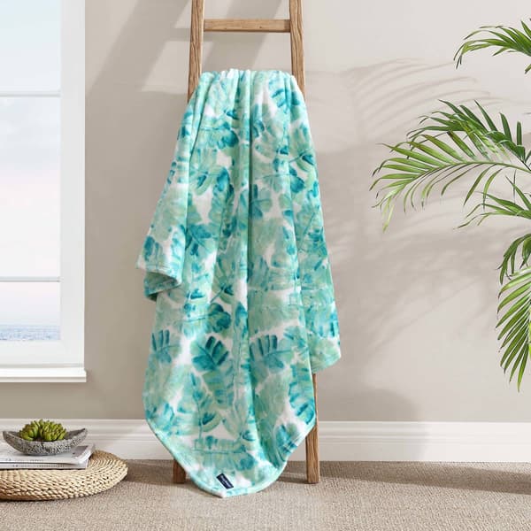 Tommy Bahama Weekend Plush-Fleece Throw