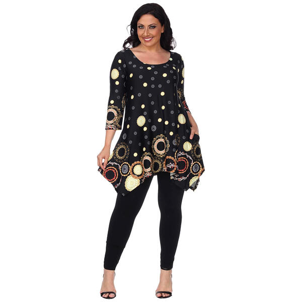 Plus Size White Mark Erie Tunic - image 