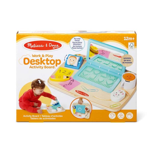 Melissa &amp; Doug® Work &amp; Play Desktop Activity Board