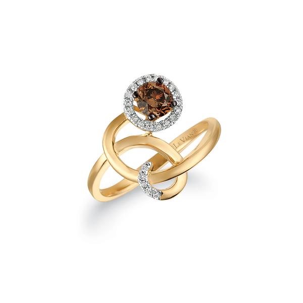 Le Vian Chocolatier(R) Diamonds & 14kt. Honey Gold(tm) Ring - image 